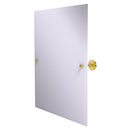 Allied Brass Sag Harbor Collection Frameless Rectangular Tilt Mirror with Beveled Edge SG-92-PB