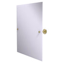 Allied Brass Sag Harbor Collection Frameless Rectangular Tilt Mirror with Beveled Edge SG-92-SBR