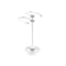 Allied Brass Free Standing Two Arm Guest Towel Holder TS-15D-WHM