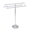 Allied Brass Free Standing Double Arm Towel Holder TS-30-SCH