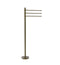 Allied Brass Towel Stand with 3 Pivoting 12 Inch Arms TS-45G-ABR