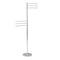 Allied Brass Towel Stand with 6 Pivoting 12 Inch Arms TS-50D-SCH