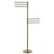 Allied Brass Towel Stand with 6 Pivoting 12 Inch Arms TS-50T-ABR