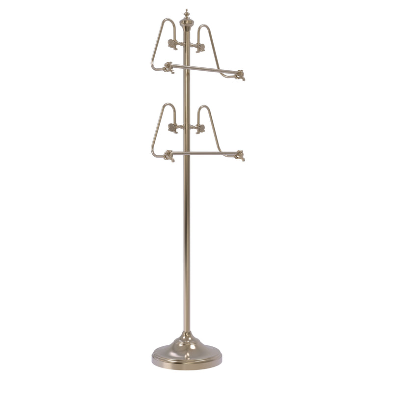 Allied Brass Foor Standing 49 Inch Towel Stand TS-6-PEW