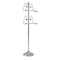 Allied Brass Foor Standing 49 Inch Towel Stand TS-6-SN