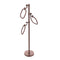 Allied Brass Towel Stand with 9 Inch Oval Towel Rings TS-83-CA