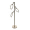 Allied Brass Towel Stand with 9 Inch Oval Towel Rings TS-83-PEW