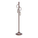 Allied Brass Floor Standing 4 Towel Ring Stand TS-D1-CA