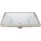 Jeffrey Alexander 48" White Theodora with Boulder Cultured Marble Vanity Top Rectangle Bowl