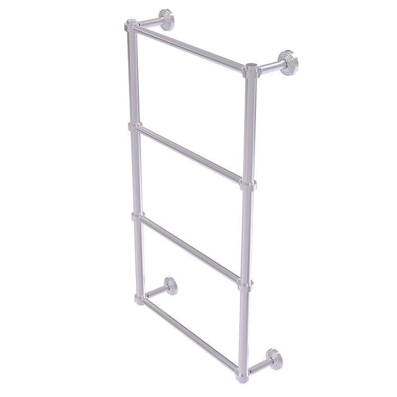 Allied Brass Waverly Place Collection 4 Tier 36 Inch Ladder Towel Bar WP-28-36-SCH