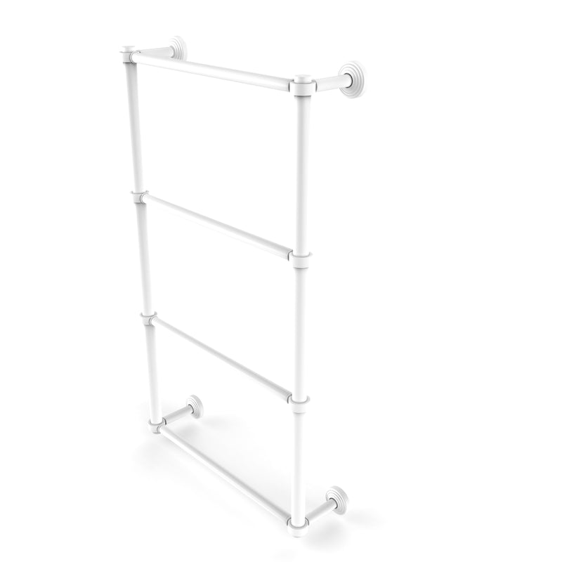 Allied Brass Waverly Place Collection 4 Tier 36 Inch Ladder Towel Bar WP-28-36-WHM