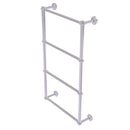 Allied Brass Waverly Place Collection 4 Tier 36 Inch Ladder Towel Bar with Twisted Detail WP-28T-36-PC