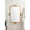 James Martin South Beach 30" Mirror Polished Gold and Lucite 994-M30-PG-LU
