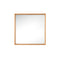 James Martin Milan 35.4" Square Cube Mirror Natural Ash 803-M35.4-NTA