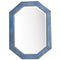 James Martin Tangent 30" Mirror Silver with Delft Blue 963-M30-SL-DB