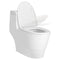 LessCare LT3 Dual Flush Elongated One-Piece Ceramic Toilet