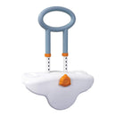 Drive Medical Michael Graves Clamp On Height Adjustable Tub Rail with Soft Cover Soap and Shampoo Dish mg12050sc