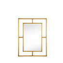 James Martin Two Boston 15 1/4" Wall Brackets Radiant Gold with 31.5" White Glossy Composite Countertop 055BK16RGD31.5WG2