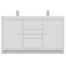 Alya Bath Sortino 60 Double" Modern Bathroom Vanity White AB-MD660D-W