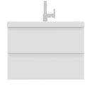 Alya Bath Paterno 30" Modern Wall Mounted Bathroom Vanity White AB-MOF30-W