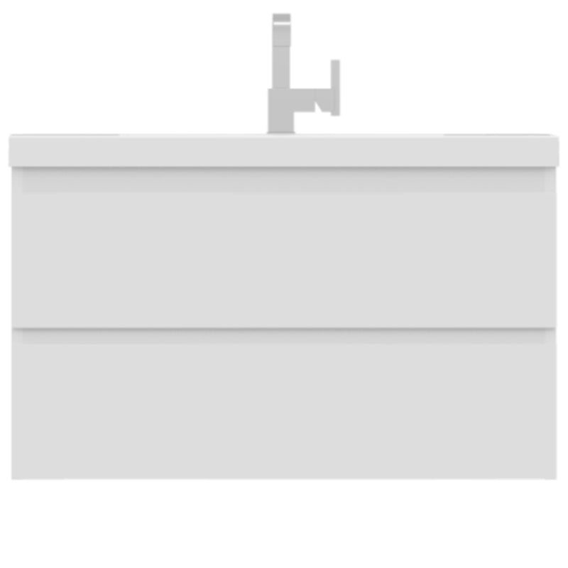 Alya Bath Paterno 36" Modern Wall Mounted Bathroom Vanity White AB-MOF36-W