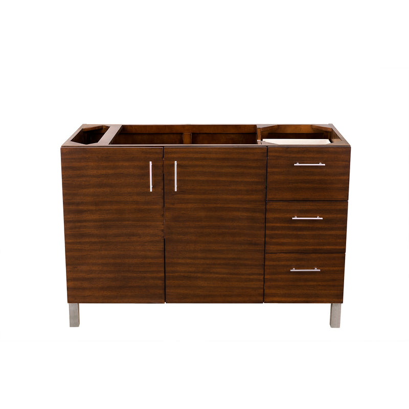 James Martin Metropolitan 48" Single Vanity American Walnut 850-V48-AWT