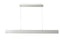 Abra Lighting 47" Cable Suspended LED Pendant with Up-Down Light 10096PN-BB