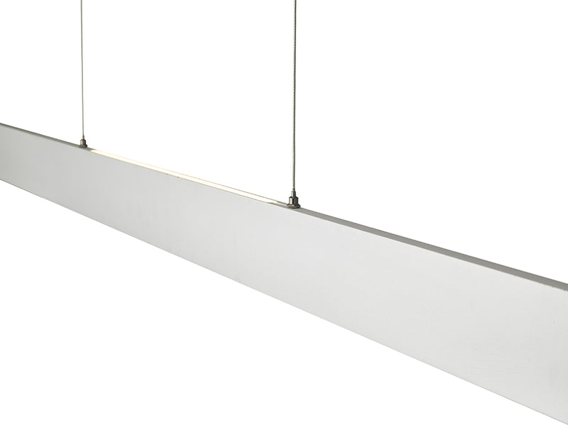 Abra Lighting 47" Cable Suspended LED Pendant with Up-Down Light 10096PN-BB