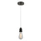 Bare Bulb Mini Pendant shown in the Oil Rubbed Bronze finish