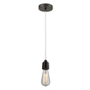 Bare Bulb Mini Pendant shown in the Oil Rubbed Bronze finish