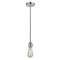 Bare Bulb Mini Pendant shown in the Polished Chrome finish