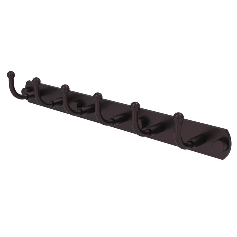 Allied Brass Skyline Collection 6 Position Tie and Belt Rack 1020-6-ABZ