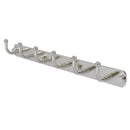 Allied Brass Skyline Collection 6 Position Tie and Belt Rack 1020-6-SN