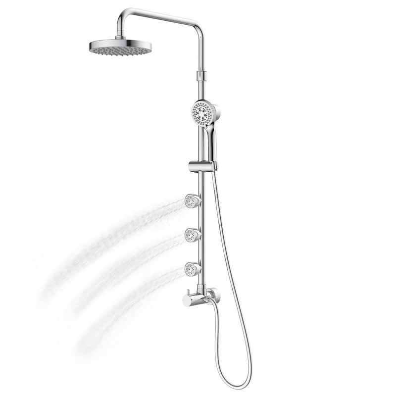 Pulse Lanikai Chrome 1.8GPM Shower System 1028-CH-1.8GPM