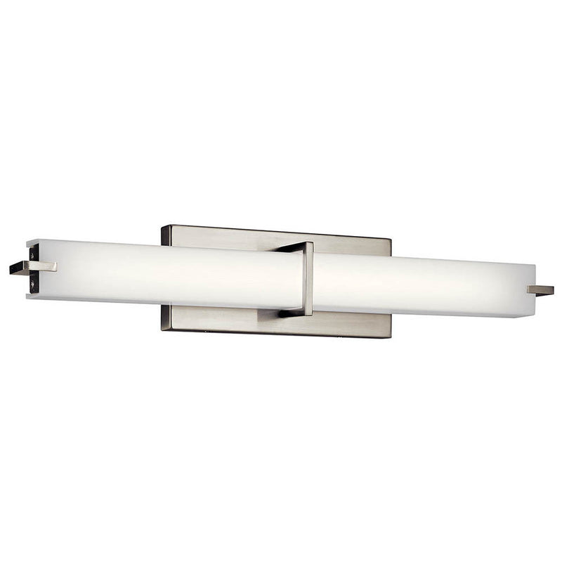 Kichler 24" Linear LED Vanity Light Brushed Nickel 11146NILED