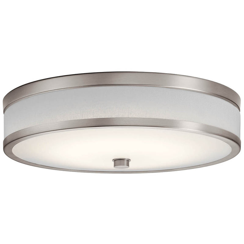 Kichler Pira 15" LED Flush Mount Champagne 11303CPLED