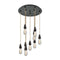 Bare Bulb Multi-Pendant shown in the Oil Rubbed Bronze finish