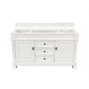 James Martin Brookfield 60" Bright White Single Vanity 147-V60S-BW