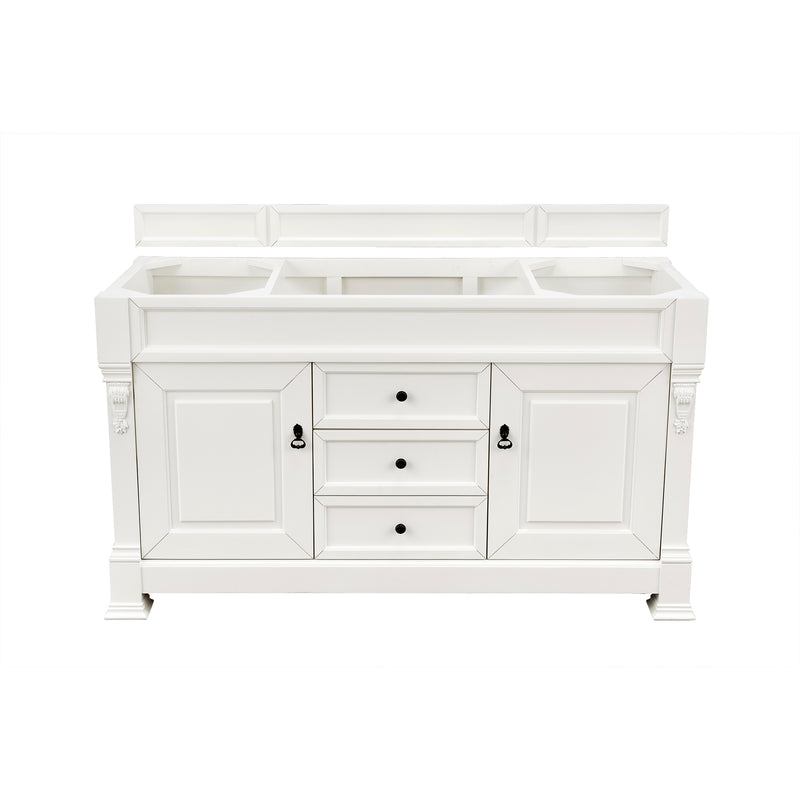 James Martin Brookfield 60" Bright White Single Vanity 147-V60S-BW