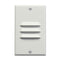 Kichler Vertical Louvered LED Step Light White 12606WH