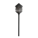 Kichler Three Tier 12V Path Light Textured Black 15005BKT