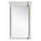 James Martin Providence 26" Single Vanity Cabinet Bright White with 3 cm Cala Blue Quartz Top 238-105-V26-BW-3CBL