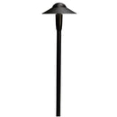 Kichler 6" Dome 3000K LED Path Light Textured Black 15870BKT30R