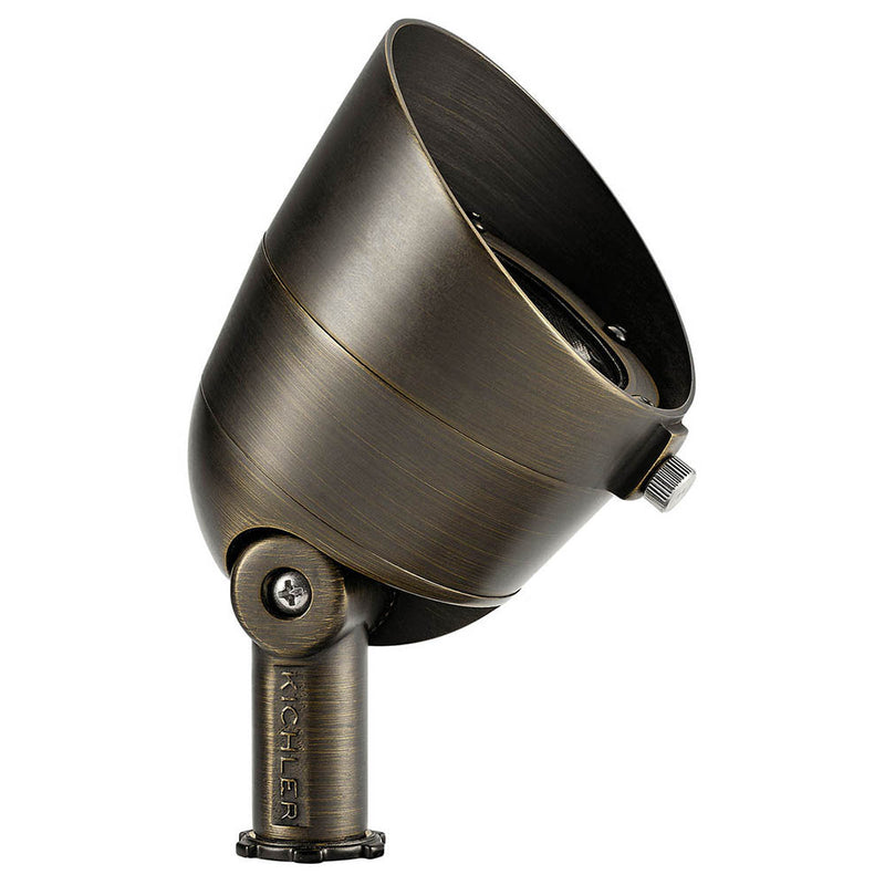 Kichler 3000K 300 Lumen 35 Degree Flood Centennial Brass 16154CBR30