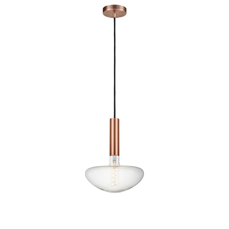 Edison Mini Pendant shown in the Antique Copper finish