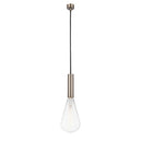 Edison Mini Pendant shown in the Brushed Satin Nickel finish