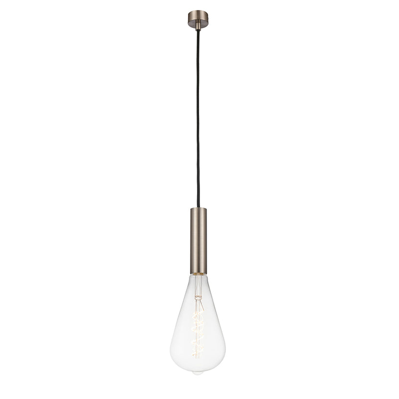 Edison Mini Pendant shown in the Brushed Satin Nickel finish