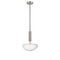 Edison Mini Pendant shown in the Brushed Satin Nickel finish