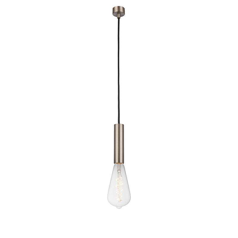 Innovations Lighting Edison 1 Light  3.75" Mini Pendant 198-1P-SN-BB95LED