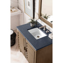 James Martin Portland 36" Single Vanity Whitewashed Walnut with 3 cm Charcoal Soapstone Quartz Top 620-V36-WW-3CSP